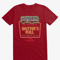 christmas vacation shirts shitter was full